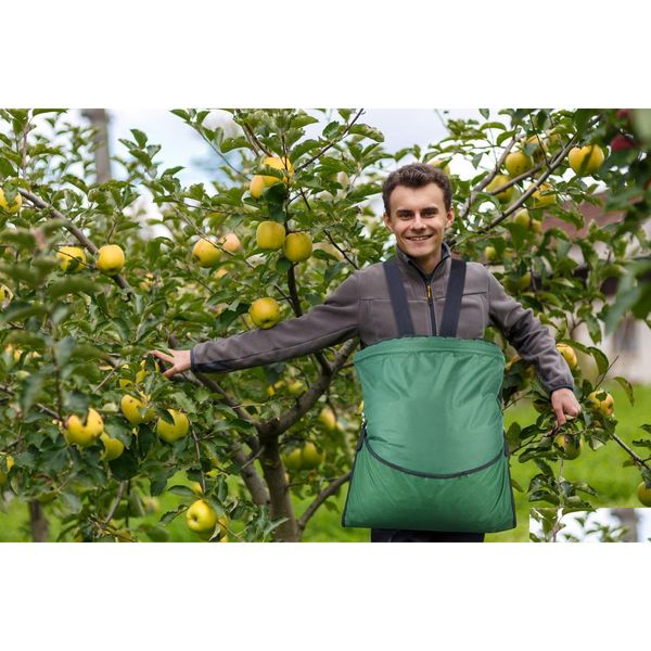 Andere Gartenbedarf 10 Stück Obstpflückbeutel Verstellbare Ernteschürze Aufbewahrungstasche zum Ernten von Gemüse Große Früchte Apfel Mang Dhu1C