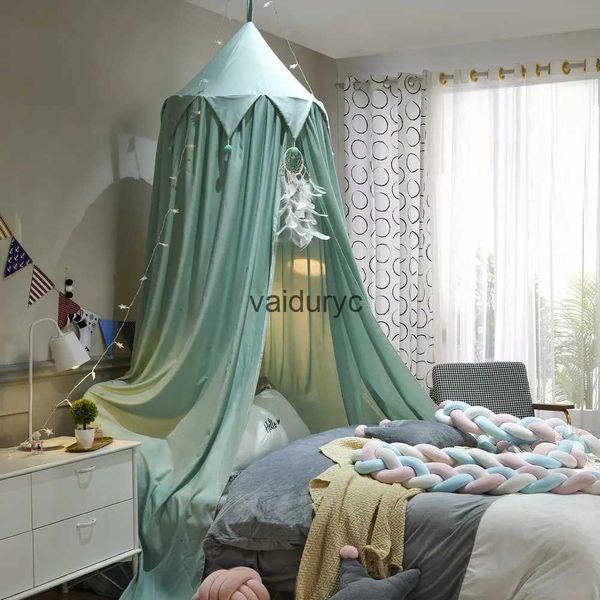 Beşik ağ oluşturur, bebek sivrisinek çocuk odası dekorasyon çadırı asılı kubbe net fotoğrafçılık propvaiduryc