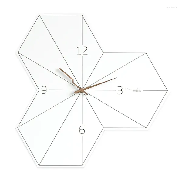 Duvar Saatleri Modern Minimalist Yaratıcı Moda Saati Oturma Odası Yatak Odası ve Ev Nordic Sessiz Amerikan Cep Saati