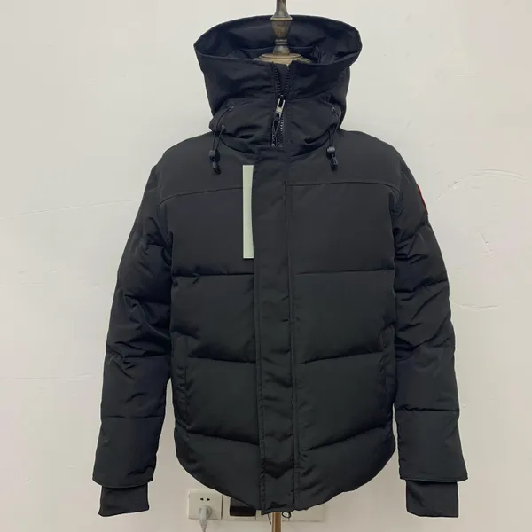 Aşağı Parka Erkek Ceket Kanada Kış Veste Ceket Homme Açık Jassen Street Giyim Dış Giyim Büyük Kürk Kapşonlu Fourrure Mantau Sıcak Ceket Hiver Parkas XS-3XL