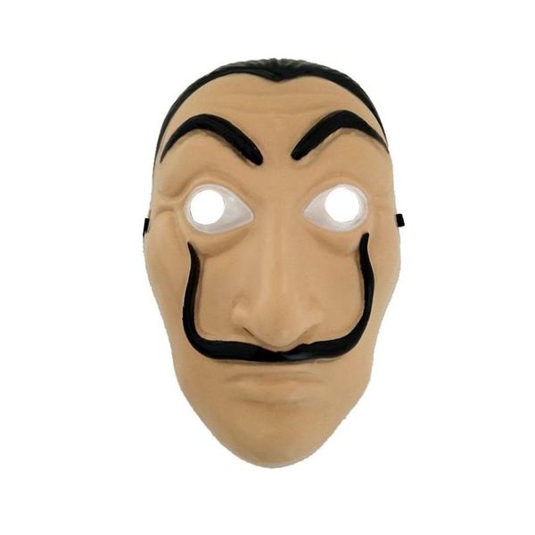 Maschere da festa cosplay maschera la casa de papel face saador dali costume film realistica di onoro di Natale di Halloween Forniture a due dimensioni Delive Delive HO DHMT2