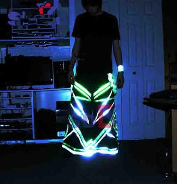 Pantaloni melbourne shuffle fluorescenza raver mine techno hardstyle tanz tubo fluorescierend pantaloni dj