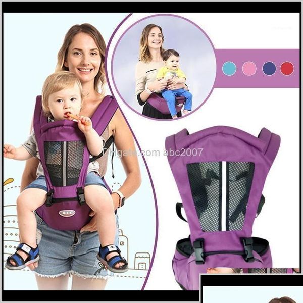 Marsupi, Zaini a tracolla Marsupi Zaini a tracolla Equipaggiamento di sicurezza Neonati Bambini Maternità Nato Marsupio Canguro Bambino Sling Wrap Portab Dhnnm