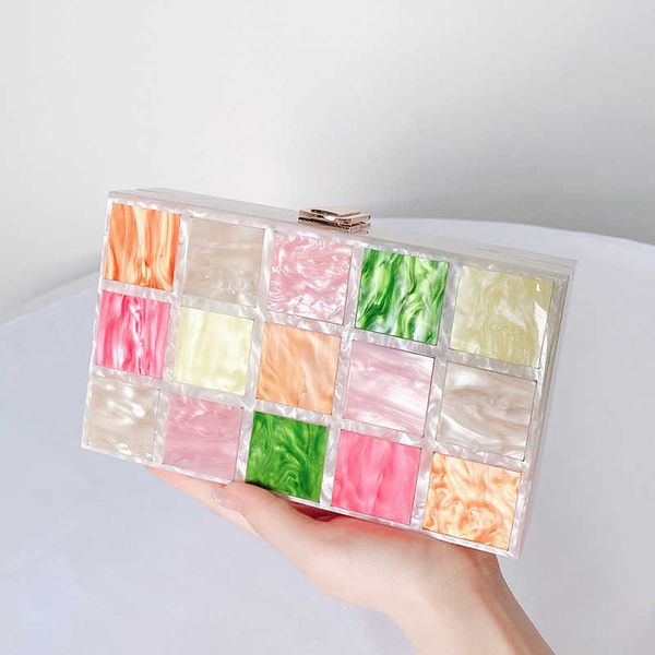Abendtaschen Candy Frauen Flap Design Fashion Day Clutch Neue Ankunft 2023 Lock Lady Handtaschen 230427