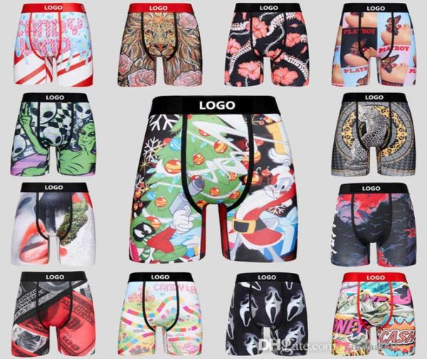 Designer 2023 novos homens na moda meninos shorts calças roupa interior unisex boxers de alta qualidade cuecas de secagem rápida com package5101846