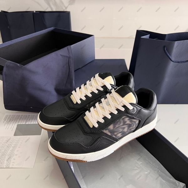 Designer unissex sapatos casuais tênis de couro lona retalhos clássico 27 melhor qualidade perfeito com caixa e saco de pó