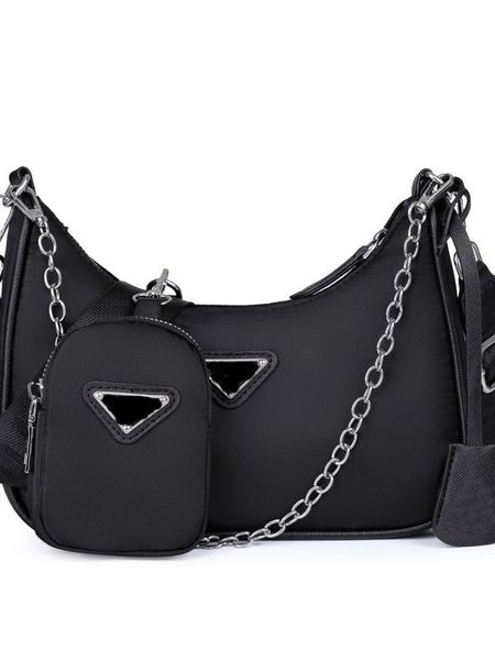 Re Edition Nylon 2023 Designer-Tasche, Luxus-Einkaufstasche, Damenmode, 3-teilig, Hobo-Cross-Body-Geldbörse, Verkauf, Damen-Schultertaschen, Geldbörse, bestes Weihnachtsgeschenk, Designer-Hopo-Tasche