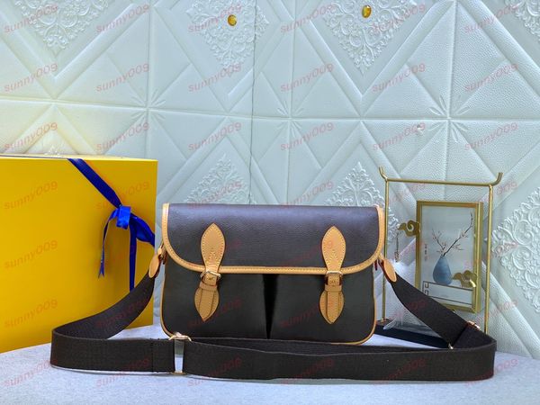 Vintage Cross Body Bag Designer tassen Verstelbare lange schouderbanden Luxe voorvak Verandering Slot Ontwerp Dagelijks beste keuze