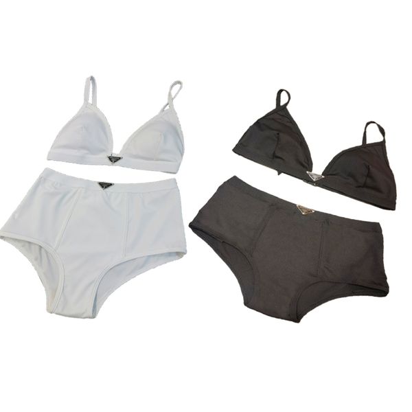 Costumi da bagno classici da spiaggia con scollo a V, reggiseno push up, triangolo, mutandine, cinturino, bikini, costumi da bagno estivi per vacanze al mare