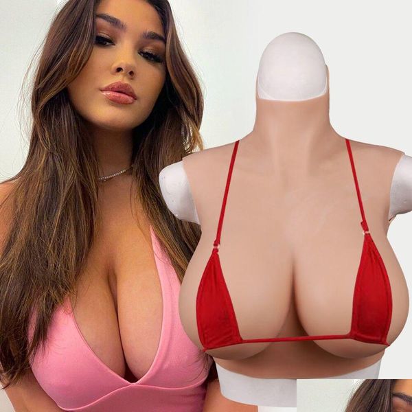 Forma del seno Eyung Sile Forme Boobs For Little Chest Donne Mastectomia Cancro Crossdresser Travestito Sissy Artificiale Enorme Goccia Delive Dhbjd