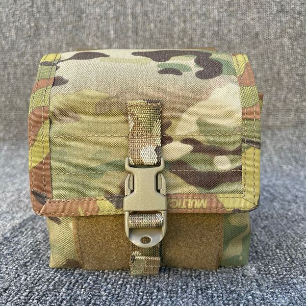 Pacote de quadros externos Mc camuflagem original Molle LBT Night Vision Storage Bag Kit Tactical Military Kit 230427