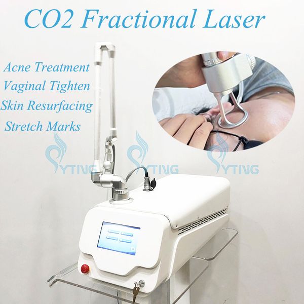 Remoção fracionária a laser de CO2 Máquina de acne Remoção de estrias Remoção Vaginal Recursos de pele a laser Vaginal
