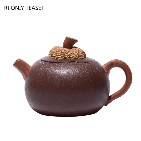 Teaware 90ml alto yixing argila roxa bunda famosa famosa mangostão de mano de chá de chá chinês