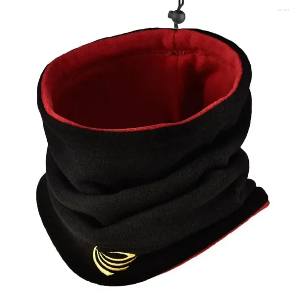 Capacetes de motocicleta moda inverno acampamento quente lã pescoço gaiter tubo de esqui cachecol snowboard rosto para homens mulheres ciclismo ao ar livre à prova de frio