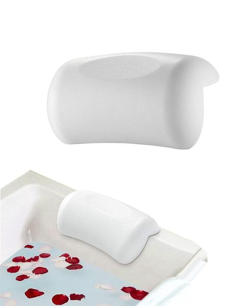 Almofadas almofadas de banho de banheira de banheira com copos de sucção não escrevida