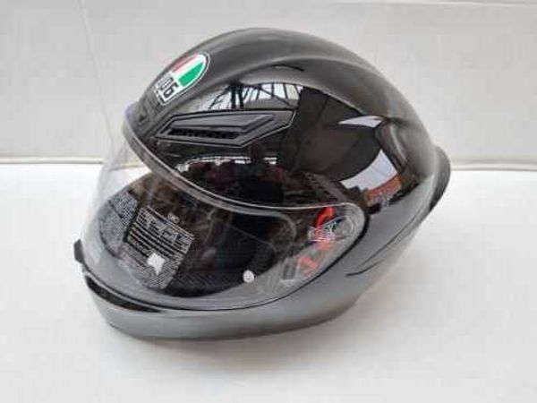 Casco Designer AA Caschi integrali AGV Caschi moto da uomo e da donna Casco AGV K1 S E2205 Casco da moto sportivo da strada Nero lucido Italia Rossi WN 7ZE7 S7C6