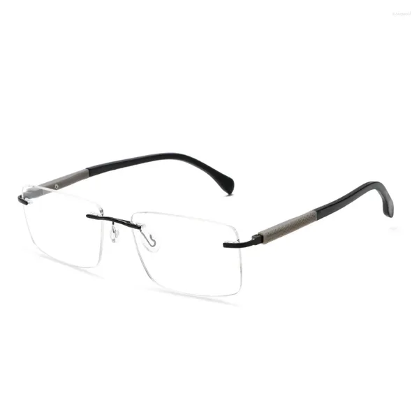 Солнцезащитные очки Vazrobe узкие мужские очки без оправы, женские очки в оправе, золотые очки для близорукости, женские очки по рецепту для оптических линз