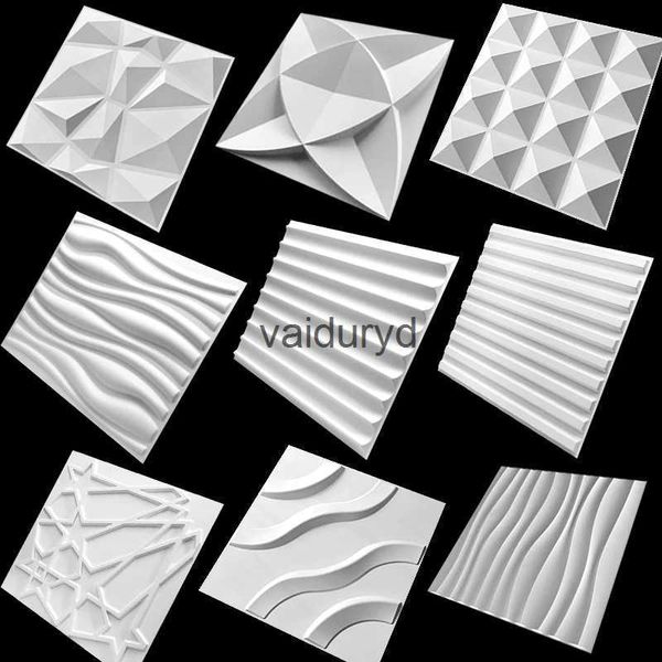 Adesivos de parede 30x30cm 3D adesivo de parede tridimensional decorativo sala de estar papel de parede ral impermeável 3d painel molde banheiro cozinhavaiduryd