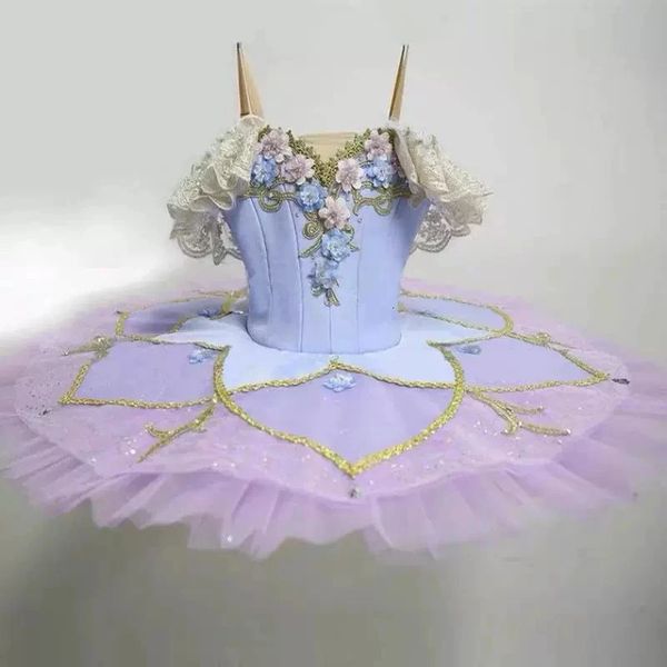 Dancewear Elegante tutù di balletto professionale Bambino adulto Ballerina Vestito Ragazza Abbigliamento per bambini Cigno Abbigliamento da palcoscenico Costume da ballo di Halloween per le donne 231127