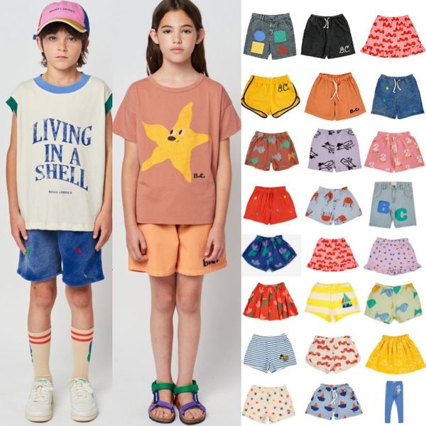 Pantaloncini Estate per bambini Tendenza dei cartoni animati Ragazzi Abbigliamento casual per ragazze carine comode di alta qualità 230427