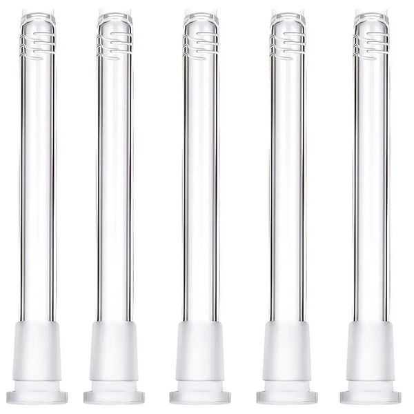 Roldes de vidro de 12 cm para tubo de tigela de vidro de 14 mm de espessura, vidro do difusor de vidro para baixo para tubos de fumar bongos de vidro para baixo difusor/redutor do caule