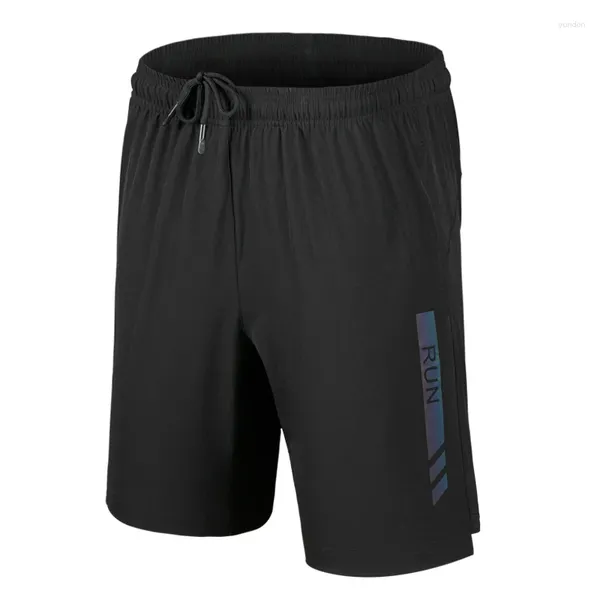 Correndo Shorts Causais Homens Treinamento Fitness Quick Dry Jogging Calças Curtas Nylon Tênis Basquete Futebol