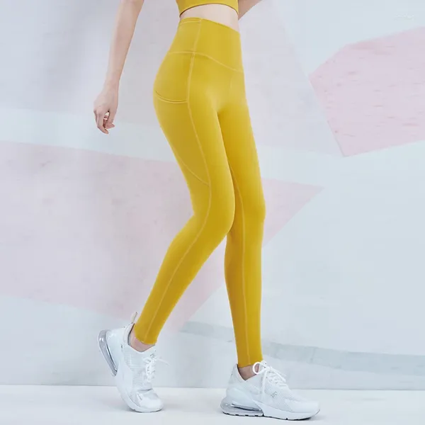 Pantaloni attivi Willarde Leggings da yoga da donna Collant sportivi a compressione a vita alta per allenamento da donna Palestra da donna con tasche