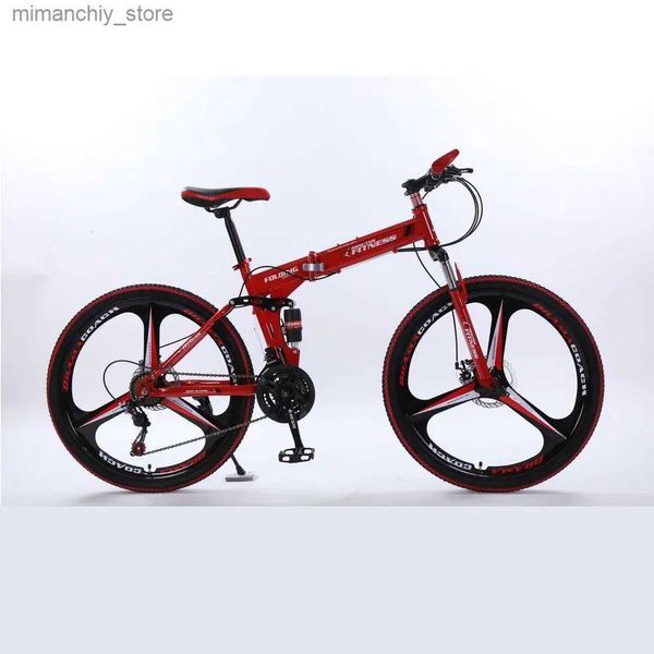 Bicicletas Doub Disc Brake Bicycs Dobráveis 20 24 26 29 Polegada Mountain Bike / Whosa Mountain Bicycs Q231129