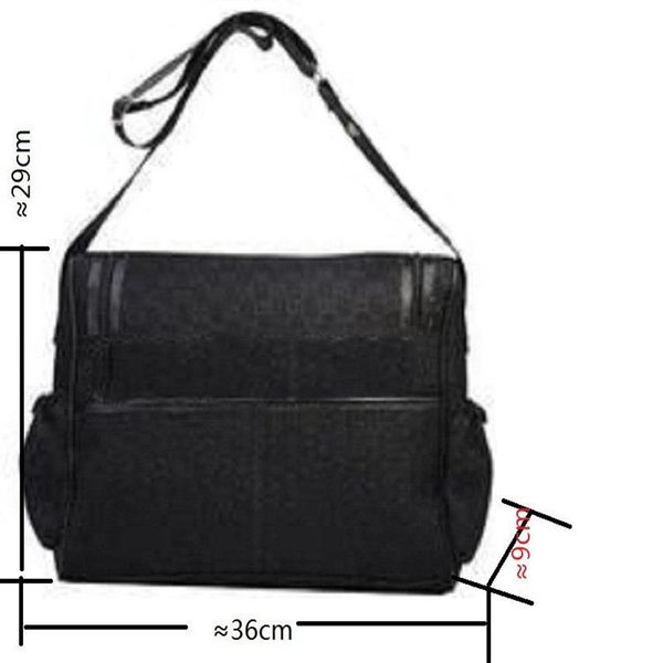 Vender nova marca das mulheres lona hobo sacos de fraldas do bebê designer bolsa ombro marrom preto rosa saco fralda múmia mãe Handbags279b