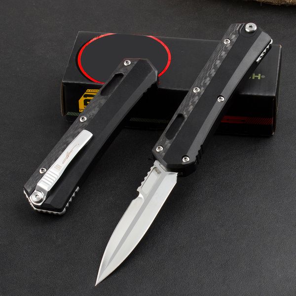 2 modelli Combattimento tattico Glykon 184-10S Coltello automatico M390 Lama 6061-T6 Alluminio aeronautico Coltelli da sopravvivenza da campeggio Strumenti