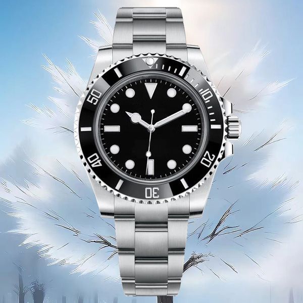 Relógio limpo fábrica designer relógios para homens de luxo relógio de alta qualidade 8215 40mm automático importado movimento mecânico relojes data relógios safira à prova d'água