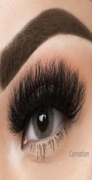 10 Paar 25-mm-Nerzwimpern Cruelty Eyelash Natural Wispy Fluffy Dramatic False Eyelashes Volume Fake Lashes Extension Handma 3418911369