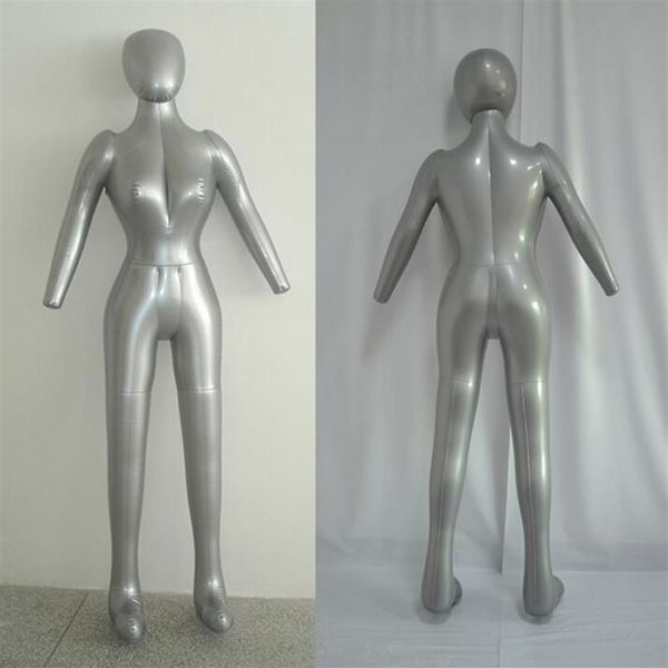 Nova moda sexy roupas manequim inflável corpo inteiro modelo feminino com braço senhoras pano xiaitextiles janela boneca display adereços 241o
