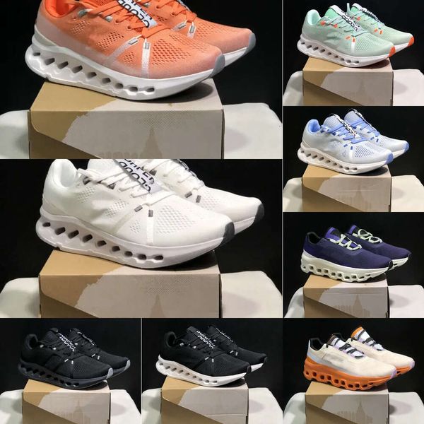 Onclouds Running Shoes Onn Cloud Sneakers Casual Run Shoe Branco Preto Forma de Couro Correndo Veludo Camurça Nuvens 5 X3 Alpercatas Treinadores Homens Mulheres Flats Lace Platfor