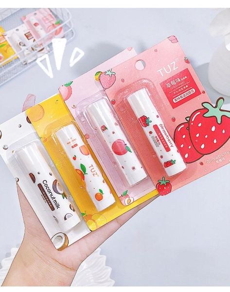 Lipgloss Fruit Moisturizing Clear Primer Mask Cute Jelly Getönter Stick Lighten Lines Plump Care Makeup Tools