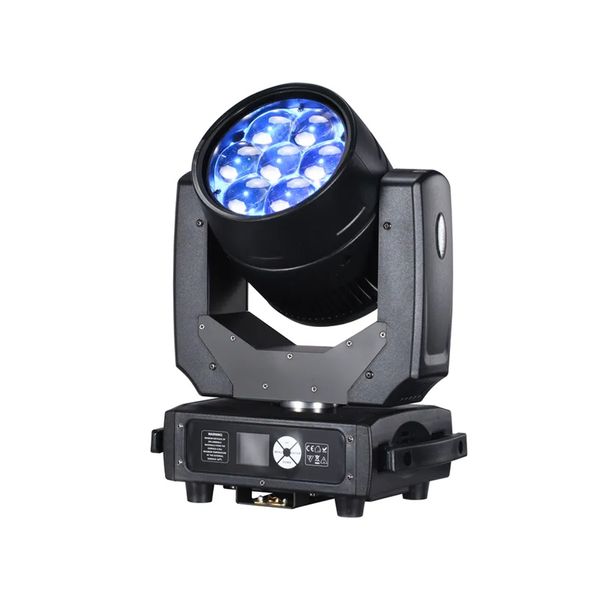 2pcs Yeni zoom LED hareketli kafa LED Arı Gözleri 6x40W RGBW 4in1 +60W LED Yıkama Zoom hareketli kafa ışığı