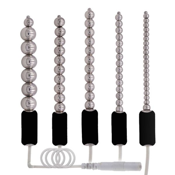 Brinquedo sexual massageador cateter de som uretral produtos adultos estimulador de choque elétrico cavalo olho eletro plug brinquedos de massagem corporal para homens