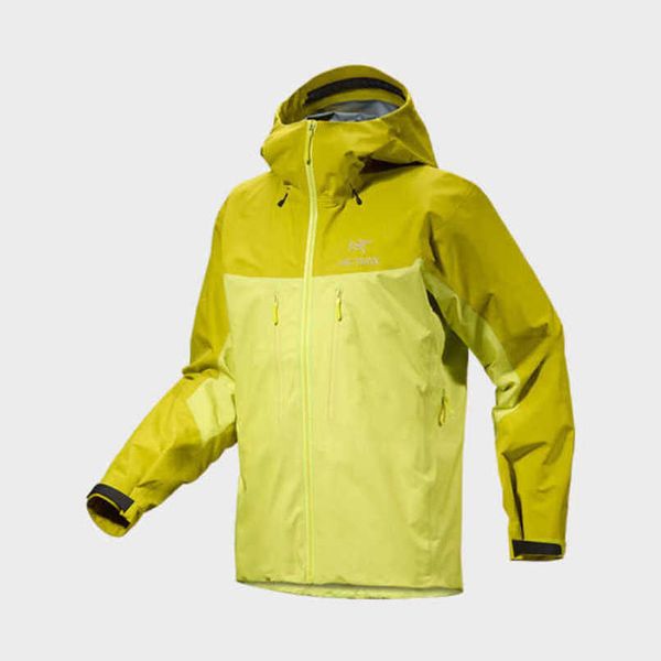 Uomo Giacche Cappotti Arcterys Felpa con cappuccio ARCTERYS ALPHA JACKET GORETEX PRO Camicia impermeabile da uomo EUPHORIALAMPYREXinku WN-5QB7