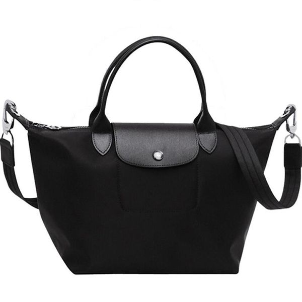 Bolsa de ombro feminina náilon couro do plutônio dobrável à prova dwaterproof água mensageiro bolsa mulher marca Handbags2934