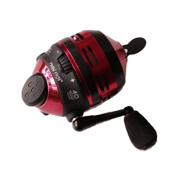 Fliegenfischerrollen2 Spincast-Rolle TR25 Shooting Fish 31BB Spule klein Outdoor mit Schnur 5PE 40M 231129