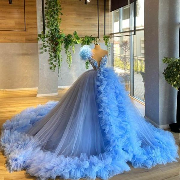 Синие винтажные платья Quinceanera на одно плечо для матери невесты, кружевные бальные платья без рукавов, платье для выпускного вечера, Vestido De Novia 328 328