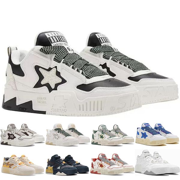 starters designer casual schoenen platform heren dames zwart wit geel groen bule mode schoenen sport sneakers trainers comfortabel