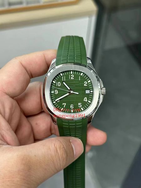 ZF Maker Super Men Watches 40mm 5167 Cal.324 movenebt elastico impermeabile zaffiro meccanicamente trasparente meccanicamente orologi da polso automatici