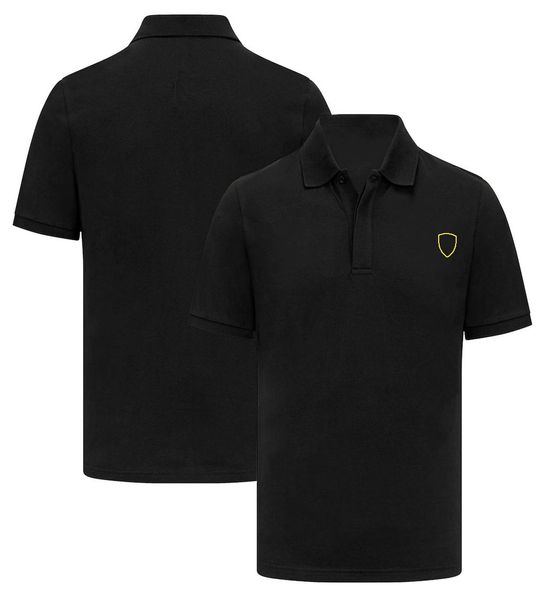 Erkek Polos Mens T-Shirts 2024 Yeni F1 Team Polo Gömlek T-Shirt Formül 1 Yarış Sürücüsü T-Shirt Otomobil Fan Günlük Kavacı T-Shirt Yaz Spor Markası Forması Jersey T-Shirt LM0N