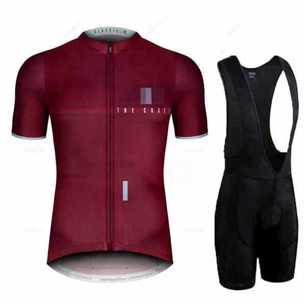 Conjuntos de camisa de ciclismo Itália Equipe Verão Mens Triathlon Roupas MTB Equitação Ropa Ciclismo Maillot Manga Curta Jerseys 231128