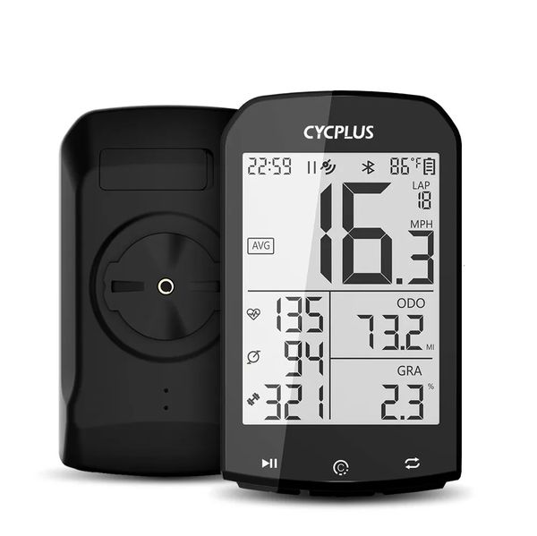 Computadores de bicicleta CYCPLUS M1 GPS Bicicleta Computador Velocímetro Ciclocomputador Odômetro Acessórios para bicicleta BLE 4.0 ANT Ciclismo Computador 231129