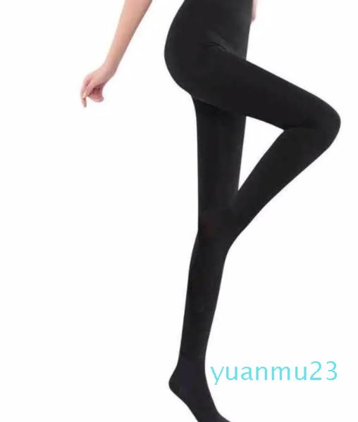 Yoga Outfit Addensare Collant Pantaloni Caldi Invernali Moda Leggings Senza Soluzione di Continuità Donne Elastico Foderato In Pile Calore Pantaloni Leggins Mujer Dhdmk