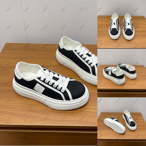 Designer mulheres homens sapatos casuais tênis tênis sapatos lona retalhos tecido moda apartamentos estilo clássico melhor qualidade perfeita com caixa e saco de poeira 35-46