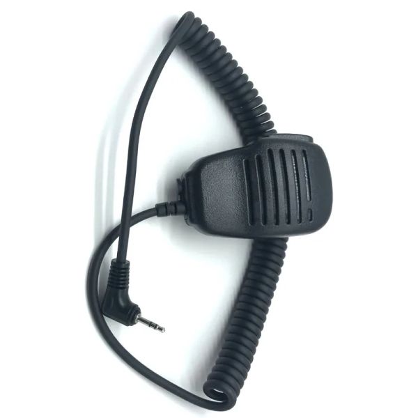 Alto-falante portátil de 1 pino 2.5mm, microfone ptt para motorola talkabout md200 tlkr t5 t6 t80 t60 fr50 t6200 t6200c t6220 fr60 rádio cobra