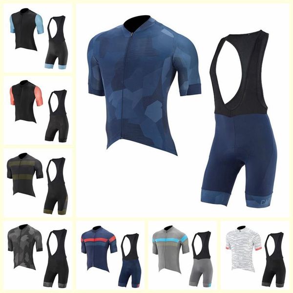 Capo equipe ciclismo manga curta camisa bib shorts define nova moda roupas de ciclismo respirável ao ar livre mountain bike u101101311q